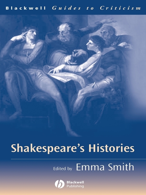 Cover image for Shakespeare's Histories